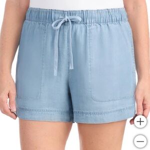 NWT Hilary Radley Women's Tencel‎ lightweight blue Short